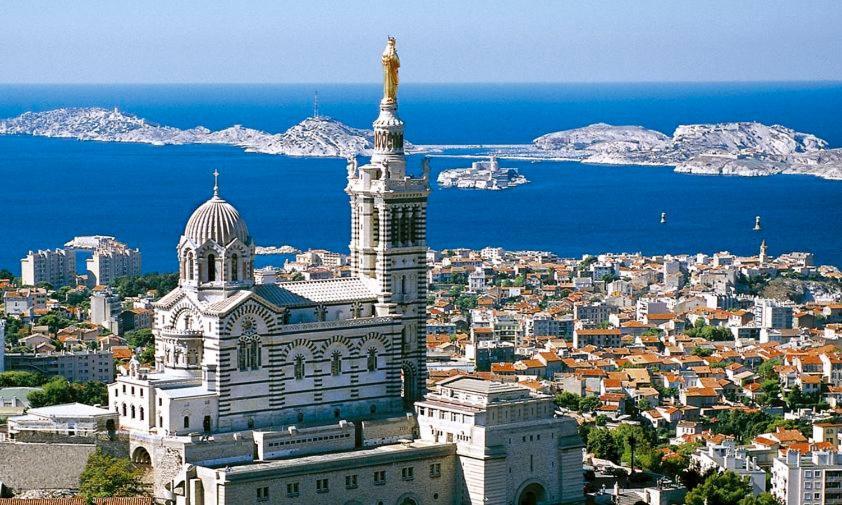 10 Min Du Centre-Ville Terrasse Avec Vue + Parking Marseille Eksteriør billede